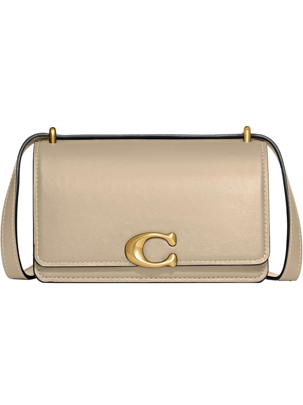 Coach Bandit Leather Crossbody Bag – Cream with Gold Hardware